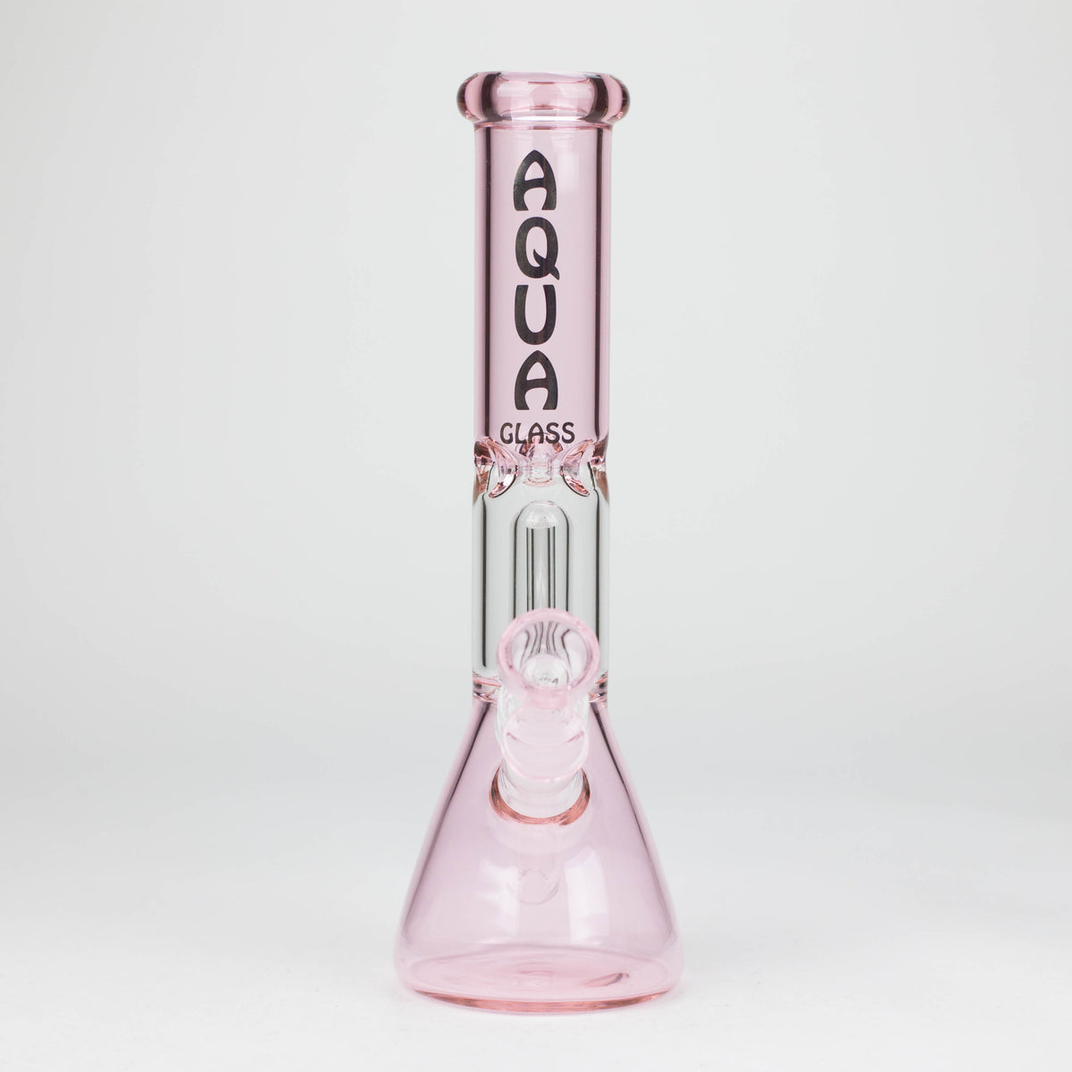 Pink Beaker Bong with Perc from AQUA Glass