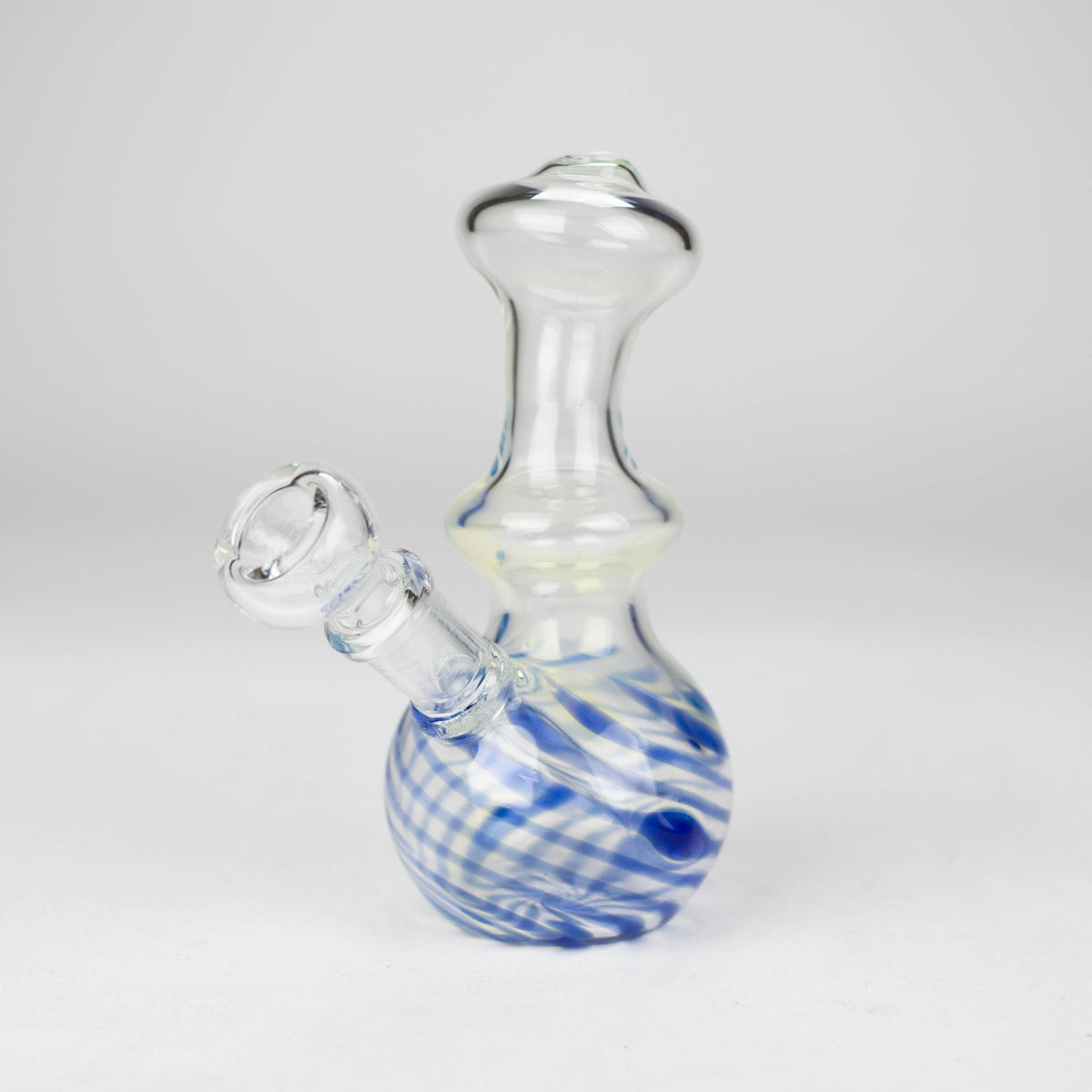 5 Inch Small Glass Bong in Blue