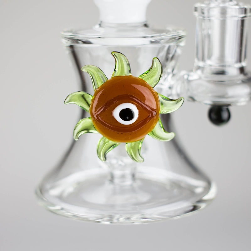 Mini Mushroom Dab Rig With Diffuser from Infyniti Glass