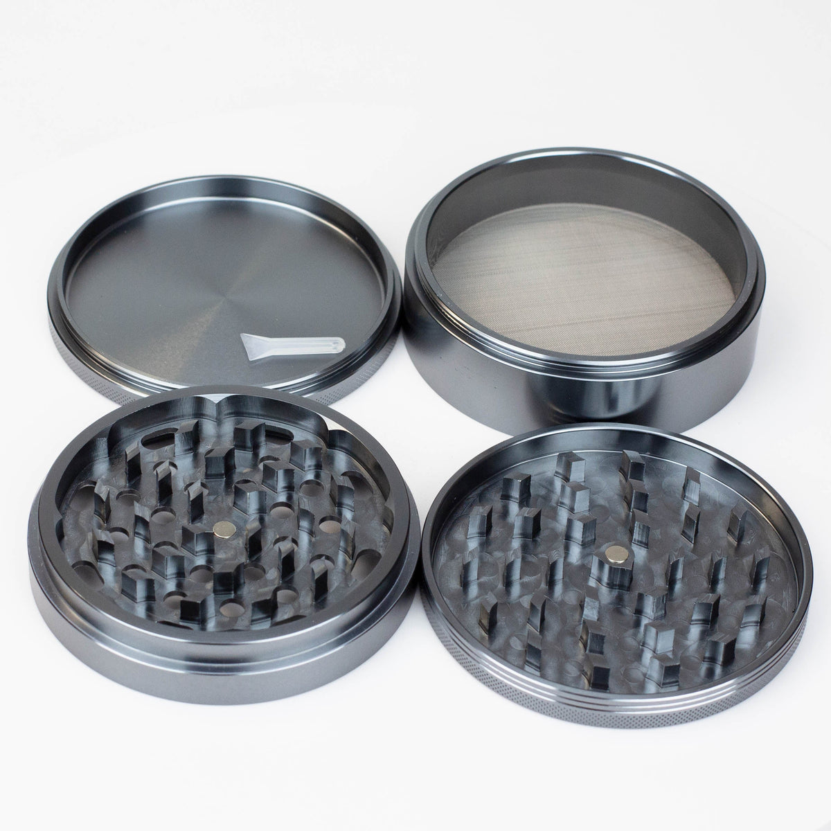 Smoke Pitara 4 piece aluminum grinder 100mm