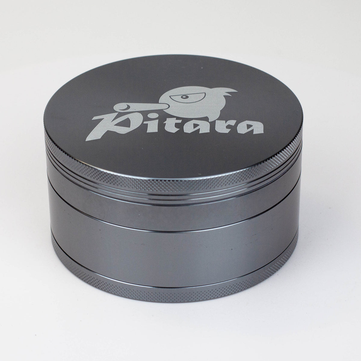 Smoke Pitara - 100mm Extra Large Aluminum Grinder in Grey