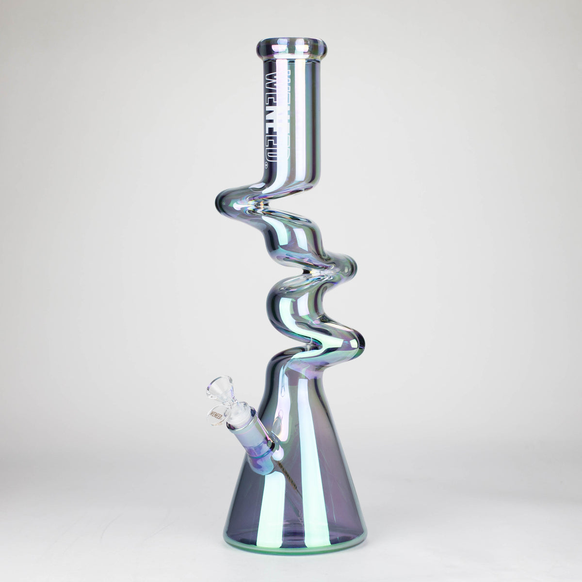 17.5 Inch Staircase To Heaven Beaker Bong by WENEED Glass