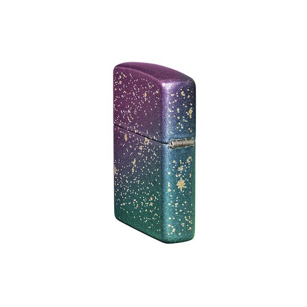 Left Side View of the Starry Night Zippo Lighter 