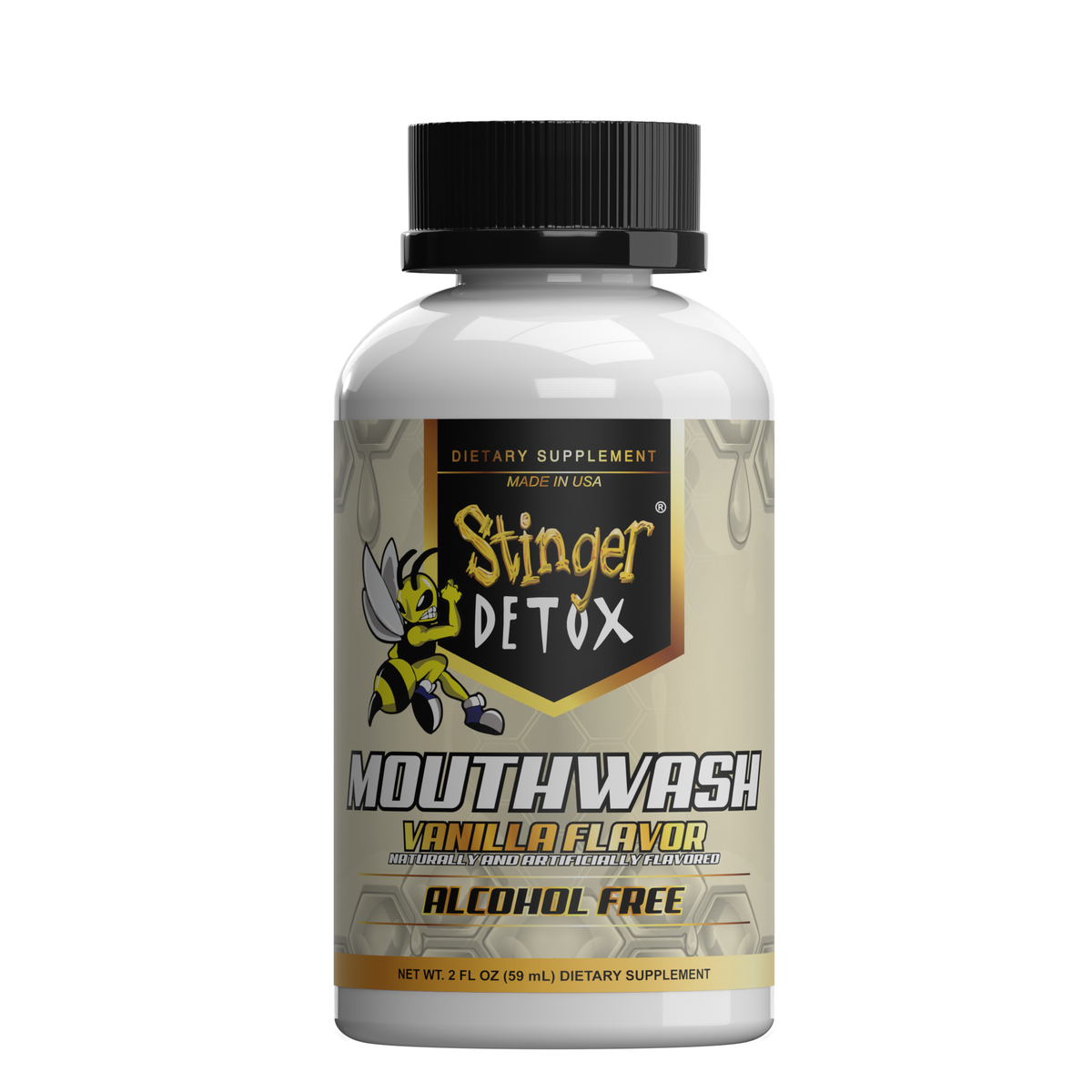 Stinger Detox Vanilla Mouthwash For Stoner Breath