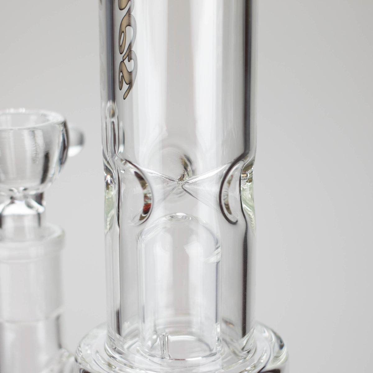 Ice Catcher in the 14-Inch Straight Tube Bong With Circ Perc from Tech Tubes