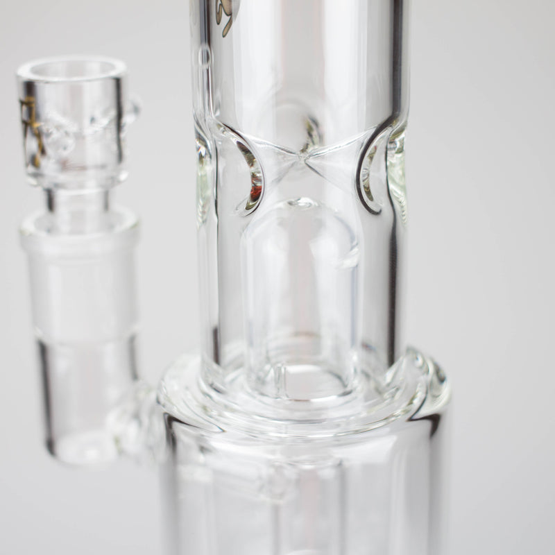 Ice Catcher Straight Tube Bong With Circ Perc from Tech Tubes