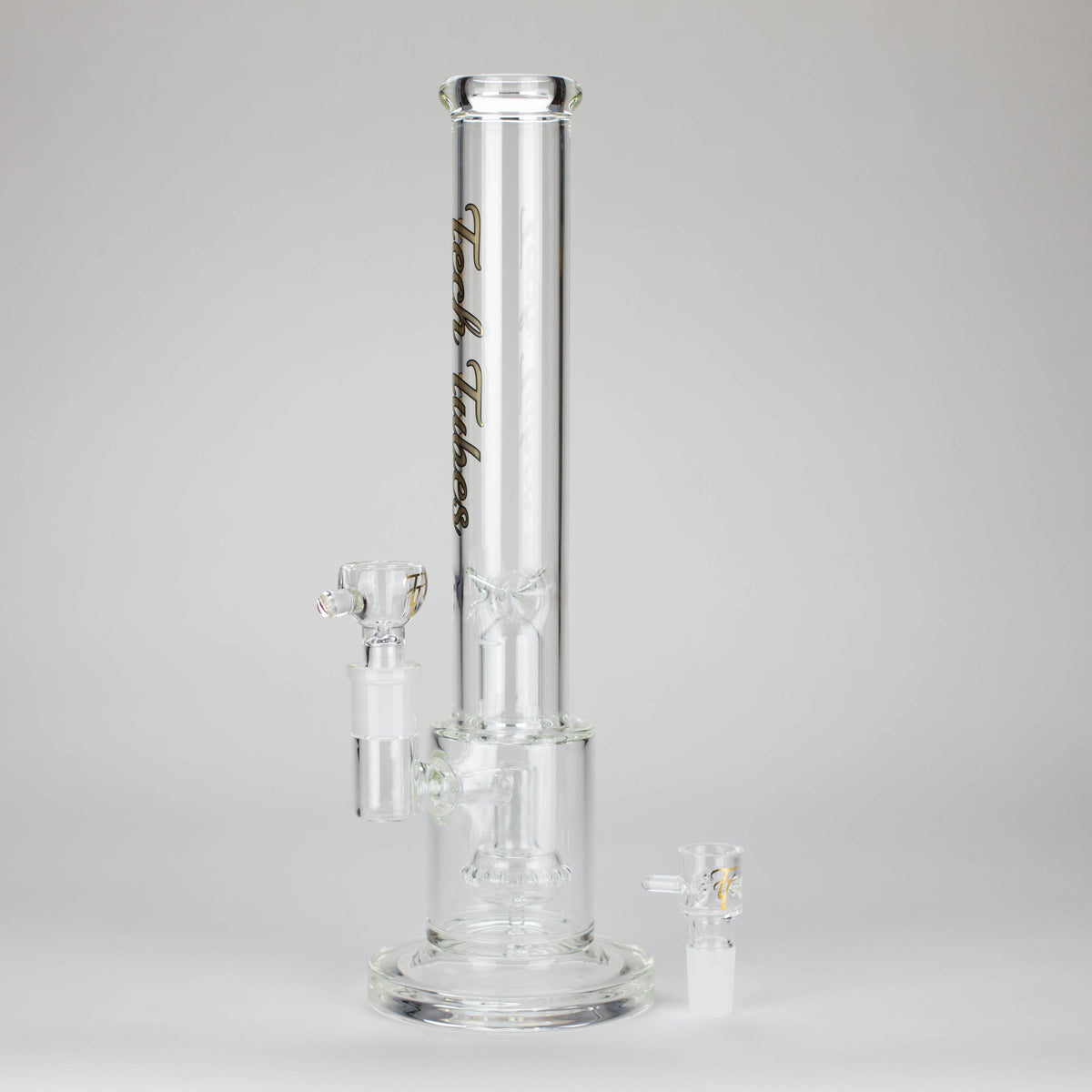 14-Inch Straight Tube Bong With Circ Perc from Tech Tubes