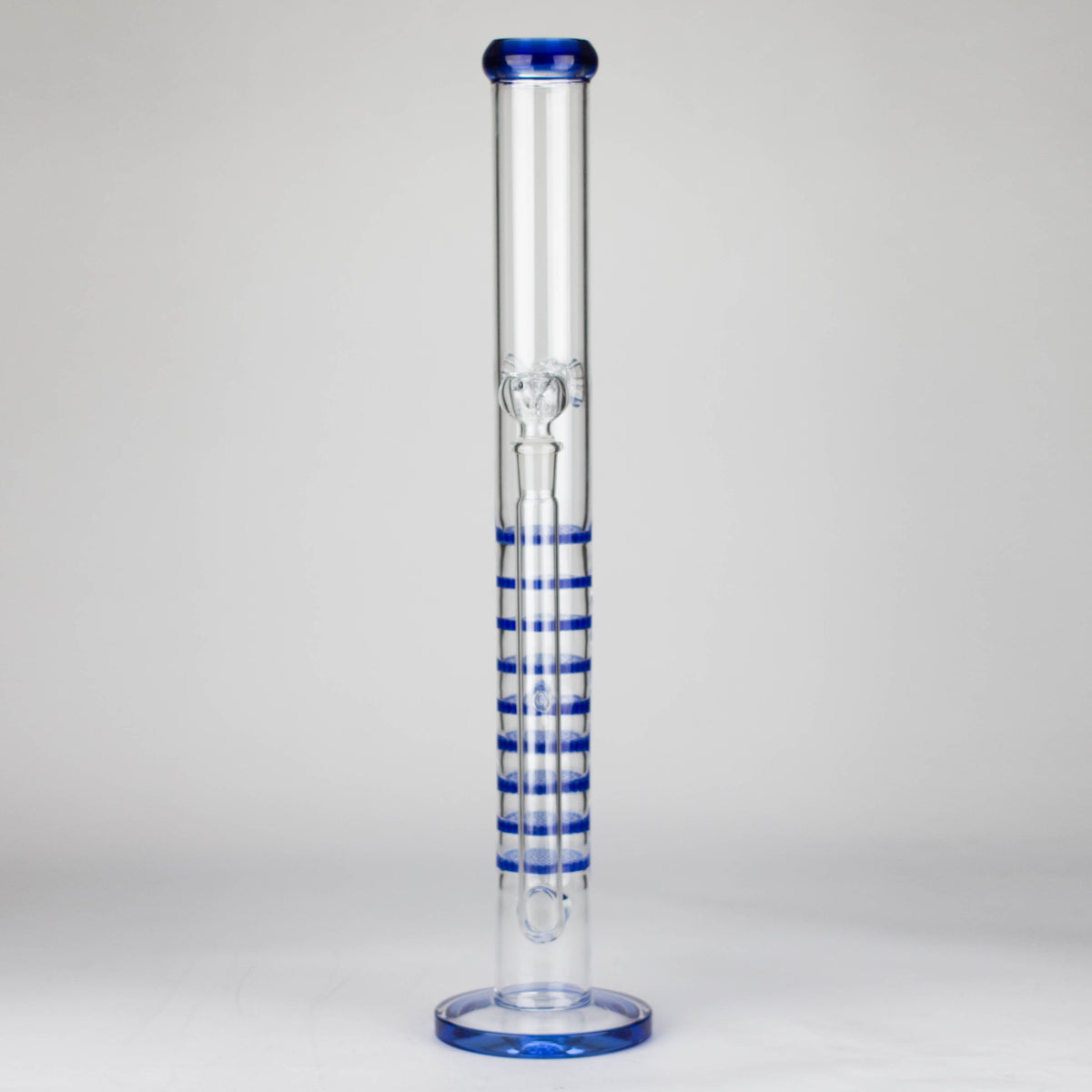 18 Inch Straight Tube Honeycomb Bong