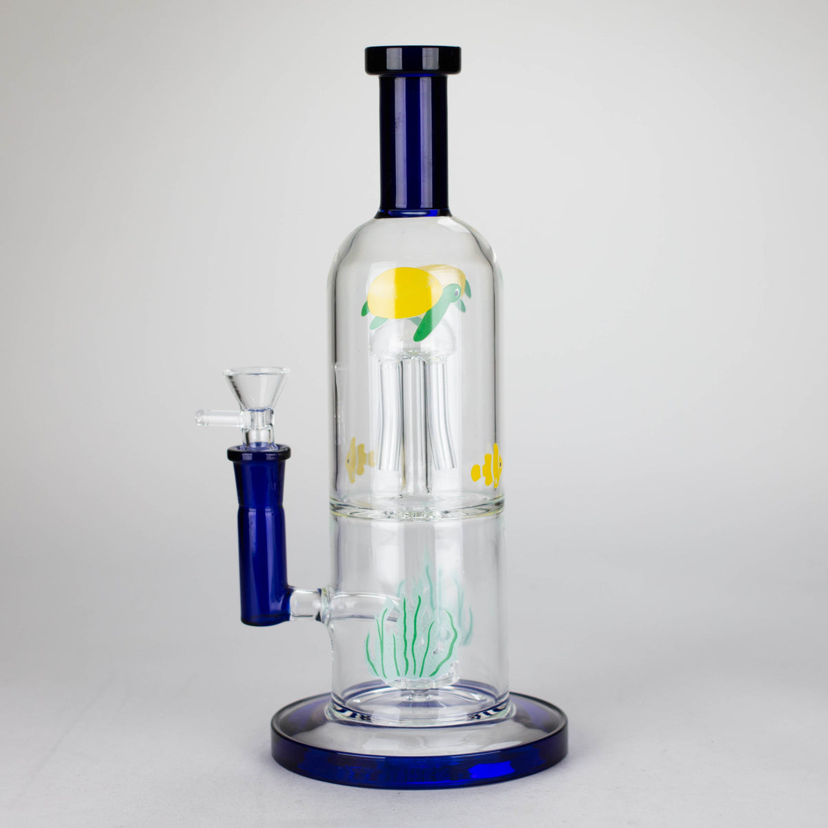 Island Vibes Bong With Jellyfish Perc