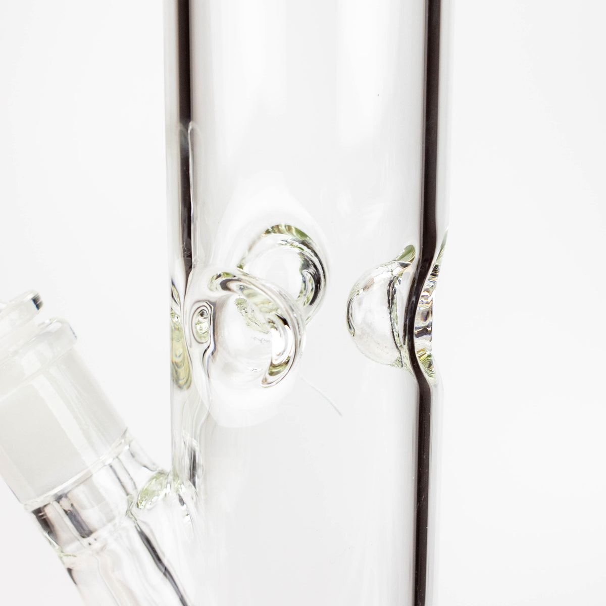 16 Inch Straight Tube Glass Bong with Ice Catcher