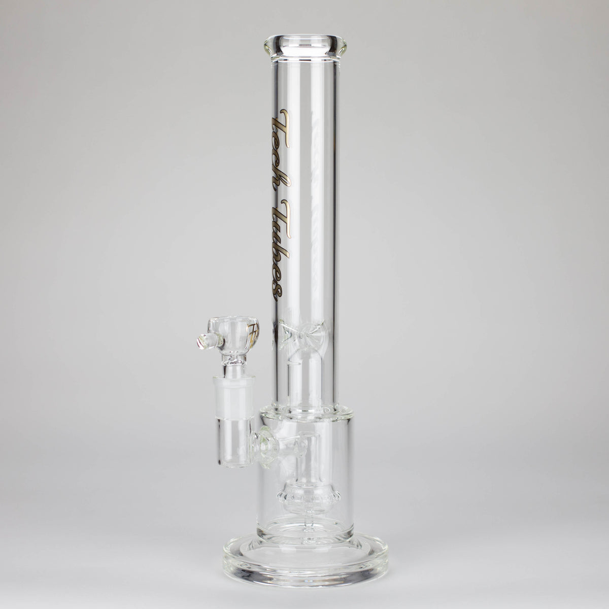 Tech Tubes Straight Tube Bong With Circ Perc