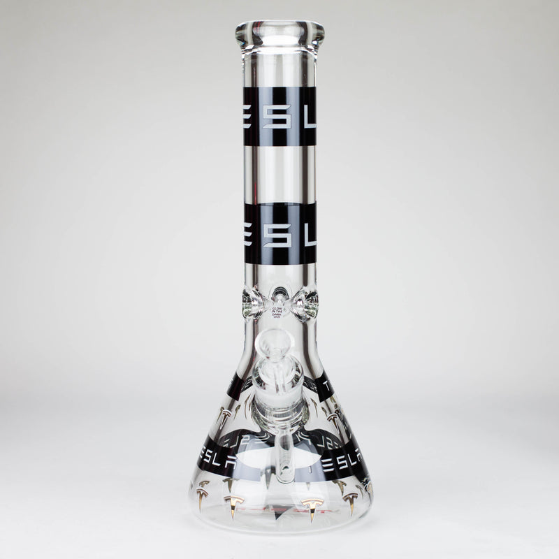 Black Tesla Beaker Bong