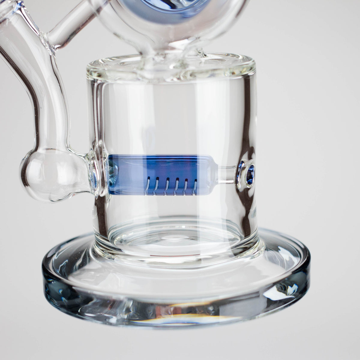 Inline Percolator inside The Scientist Recycler Bong