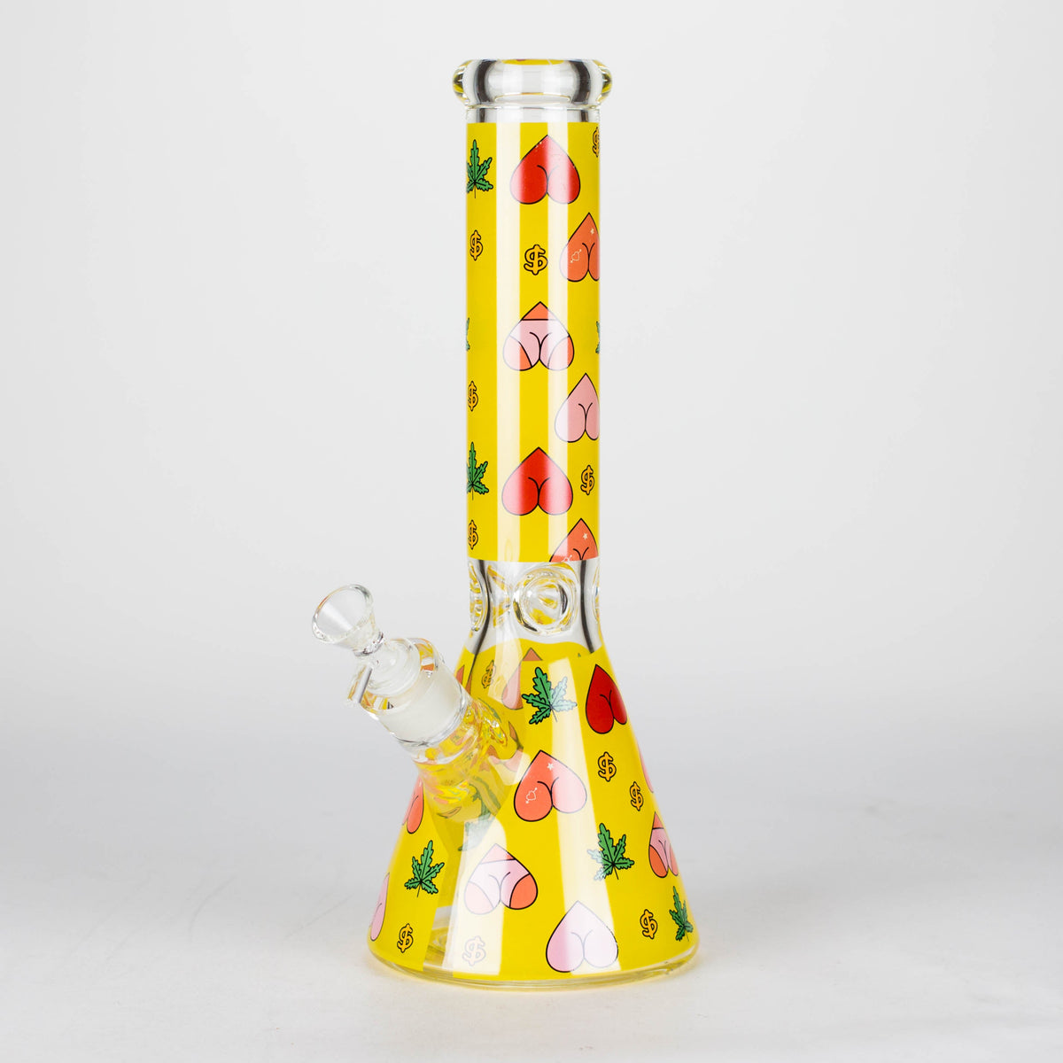 14-Inch Thick Booty Beaker Bong