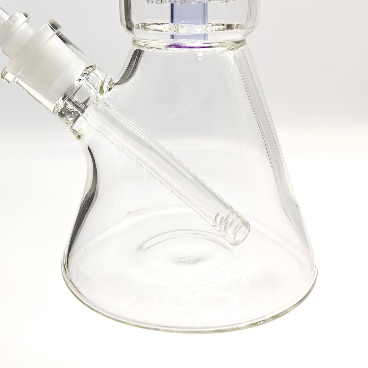 Base of the Fortune Thick Double-Disk Perc Beaker Bong 