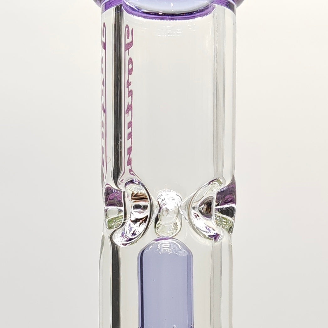 Ice Catcher in the Fortune Thick Double-Disk Perc Beaker Bong 