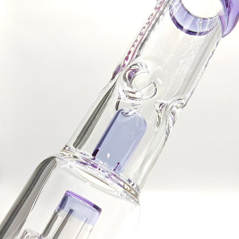 Disk Percolator in the Fortune Thick Double-Disk Perc Beaker Bong 