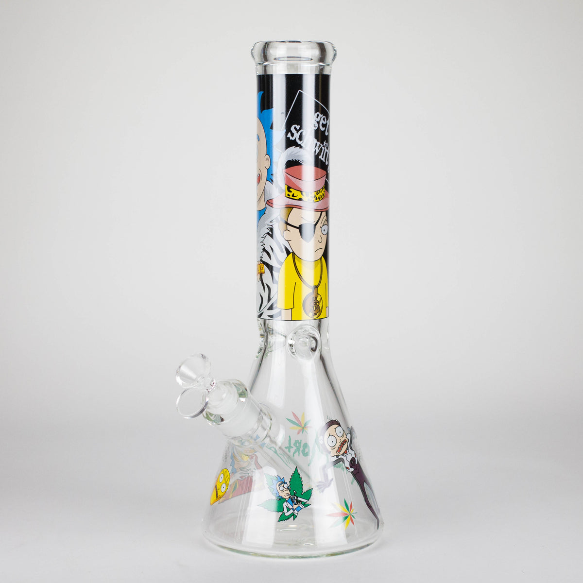 Thick Rick And Morty Beaker Bong 14 inches