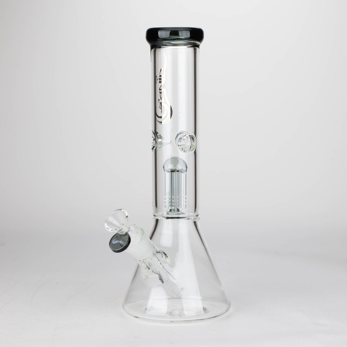 12" Tree Perc Beaker Bong by GENIE Glass