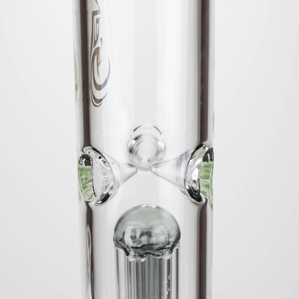 Ice Catcher in the 12" Tree Perc Beaker Bong by GENIE Glass