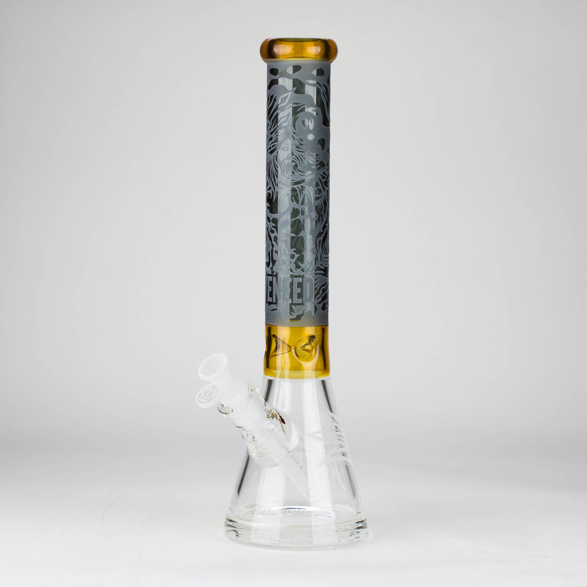 15 Inch Trident Glass Beaker Bong