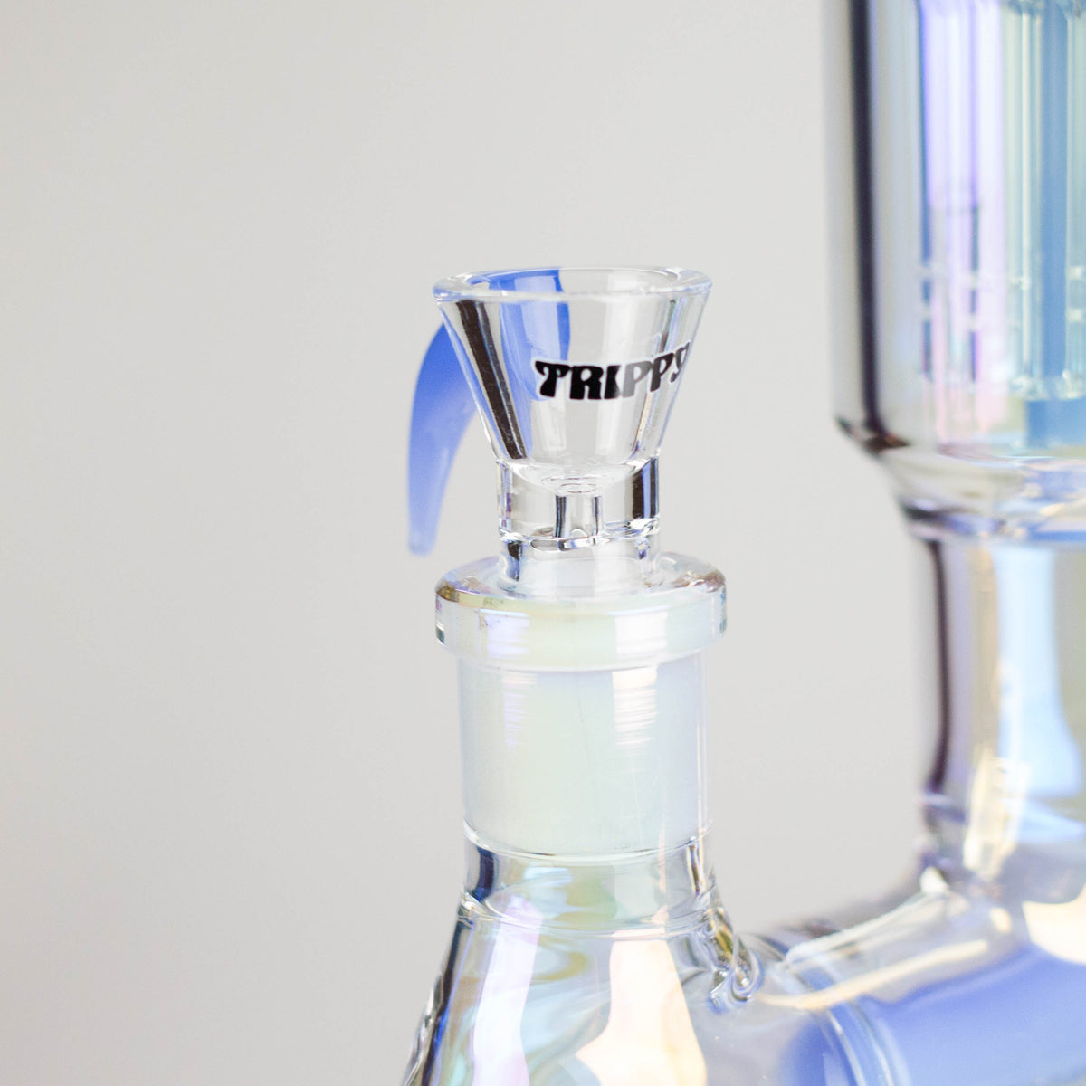 Trippy Glass Triple-Diffused Perc Bong Bowl Piece