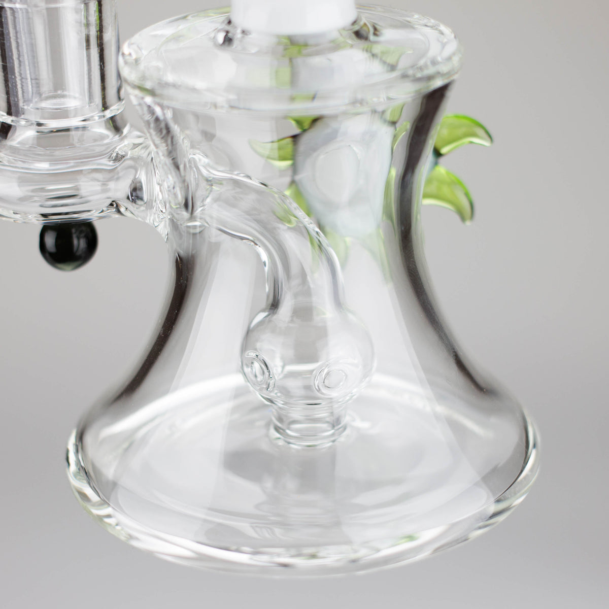 Water Diffuser in the Mushroom Dab Rig from Infyniti Glass