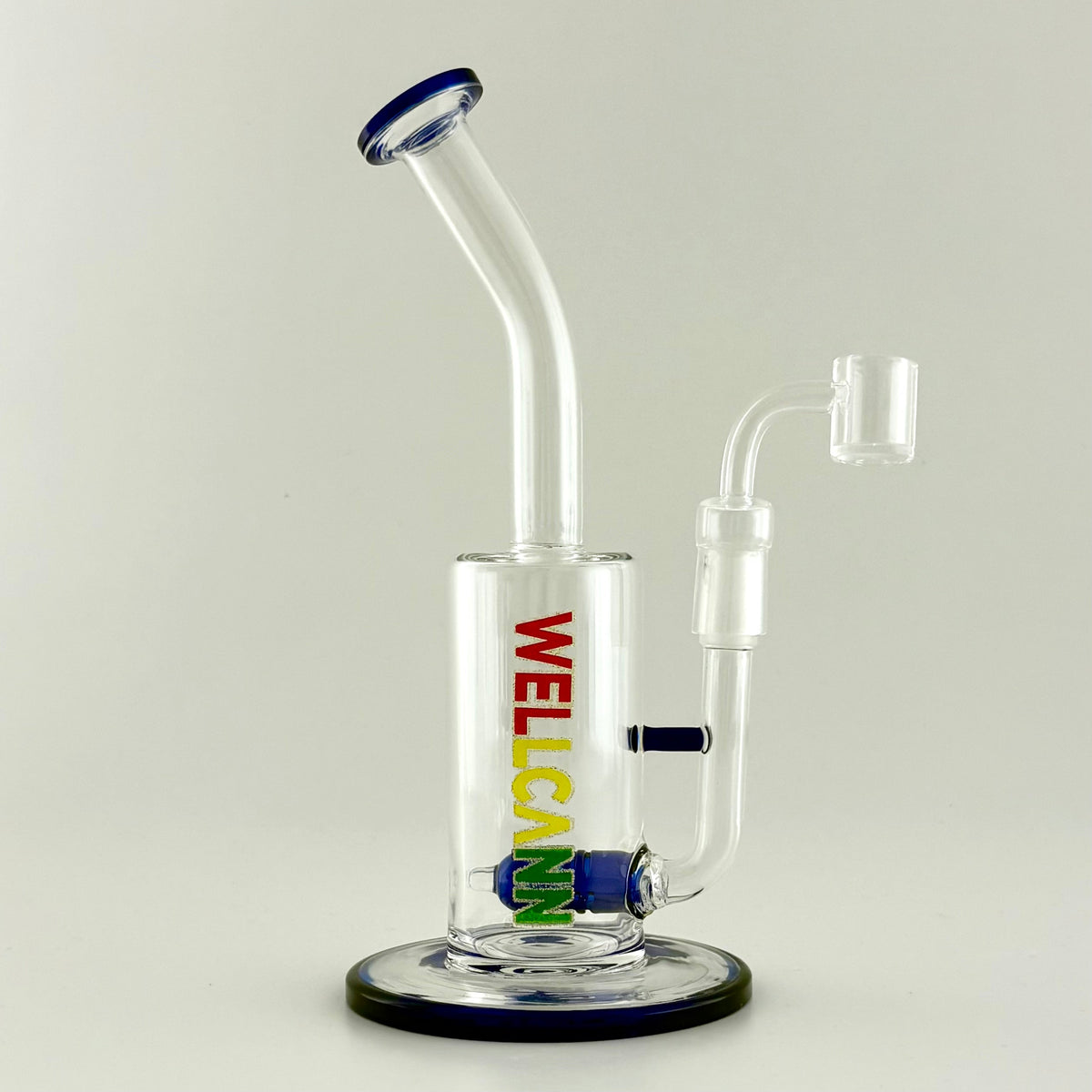 WellCann Mini Inline Perc Dab Rig With Quartz Banger