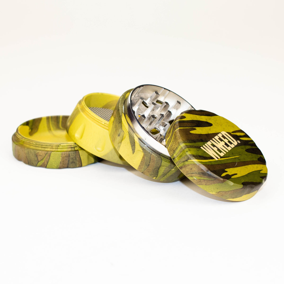 WENEED 4-Piece Camo Weed Grinder