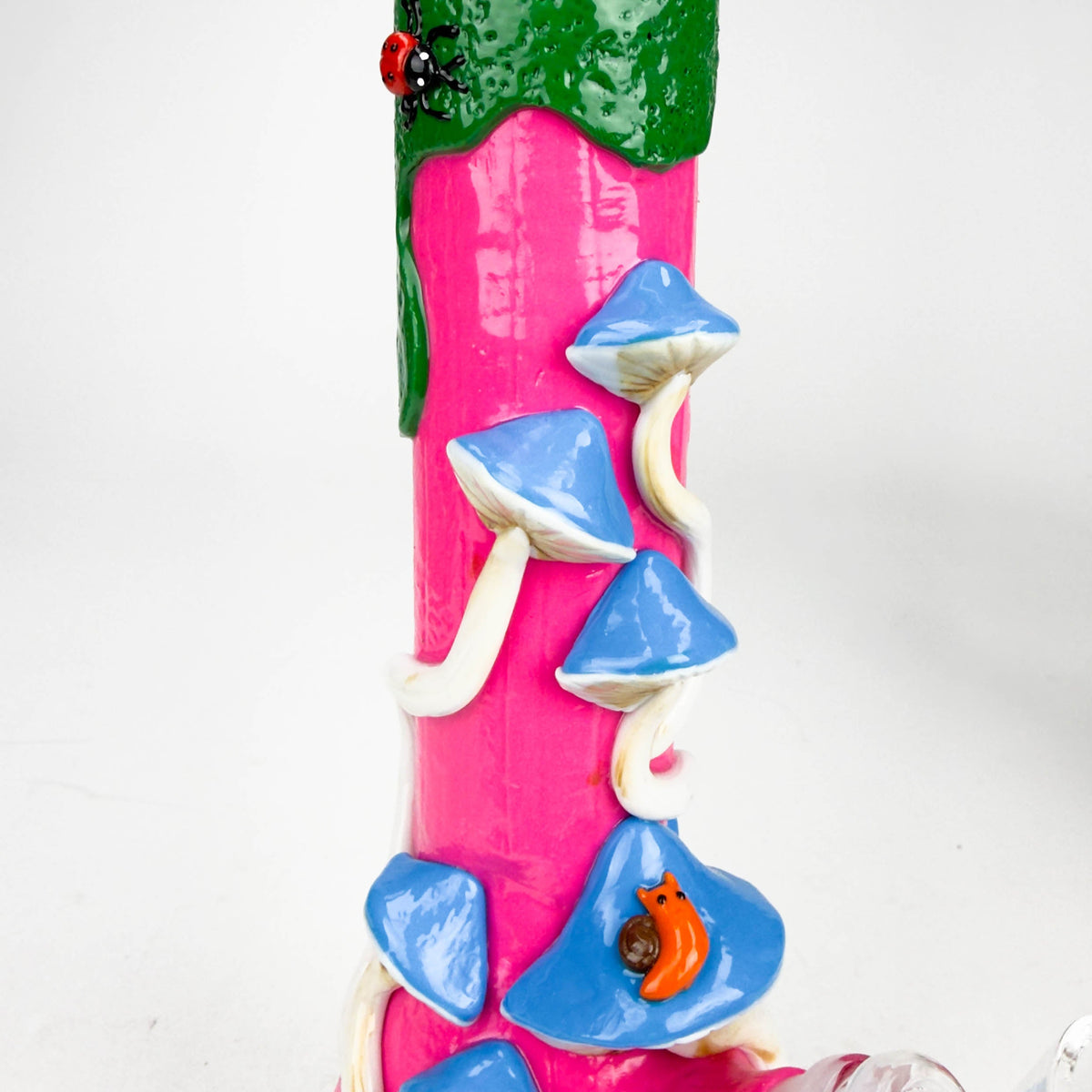  Wild Forest Beaker Bong with Mushroom Design