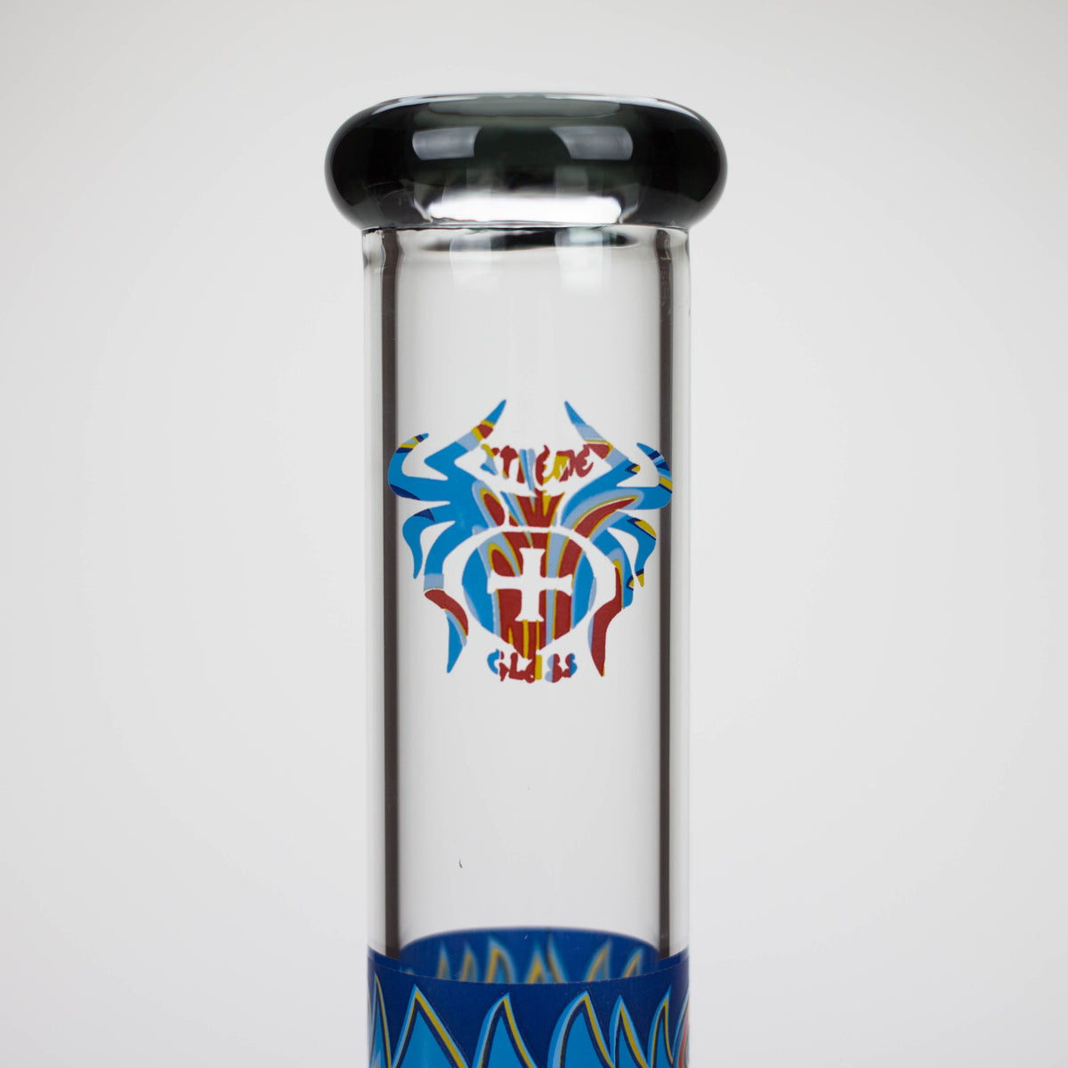 Glass Neck of the 10 Inch El Fuego Beaker Bong from XTREME Glass