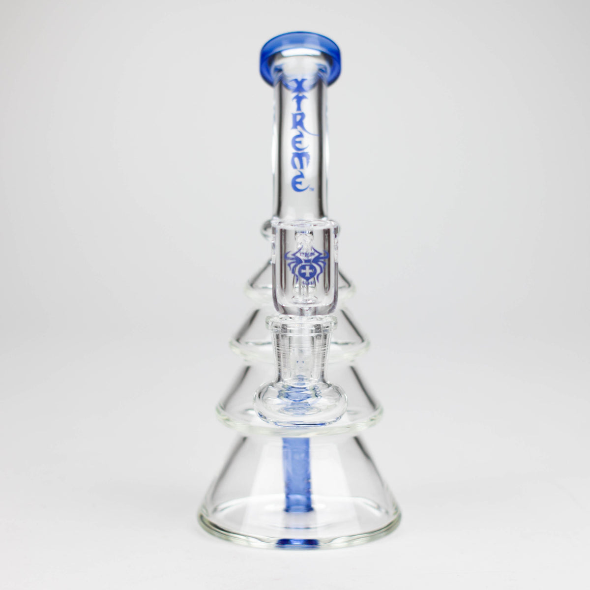 7-Inch Mini Dab Rig and Bong Hybrid Combo by XTREME Glass