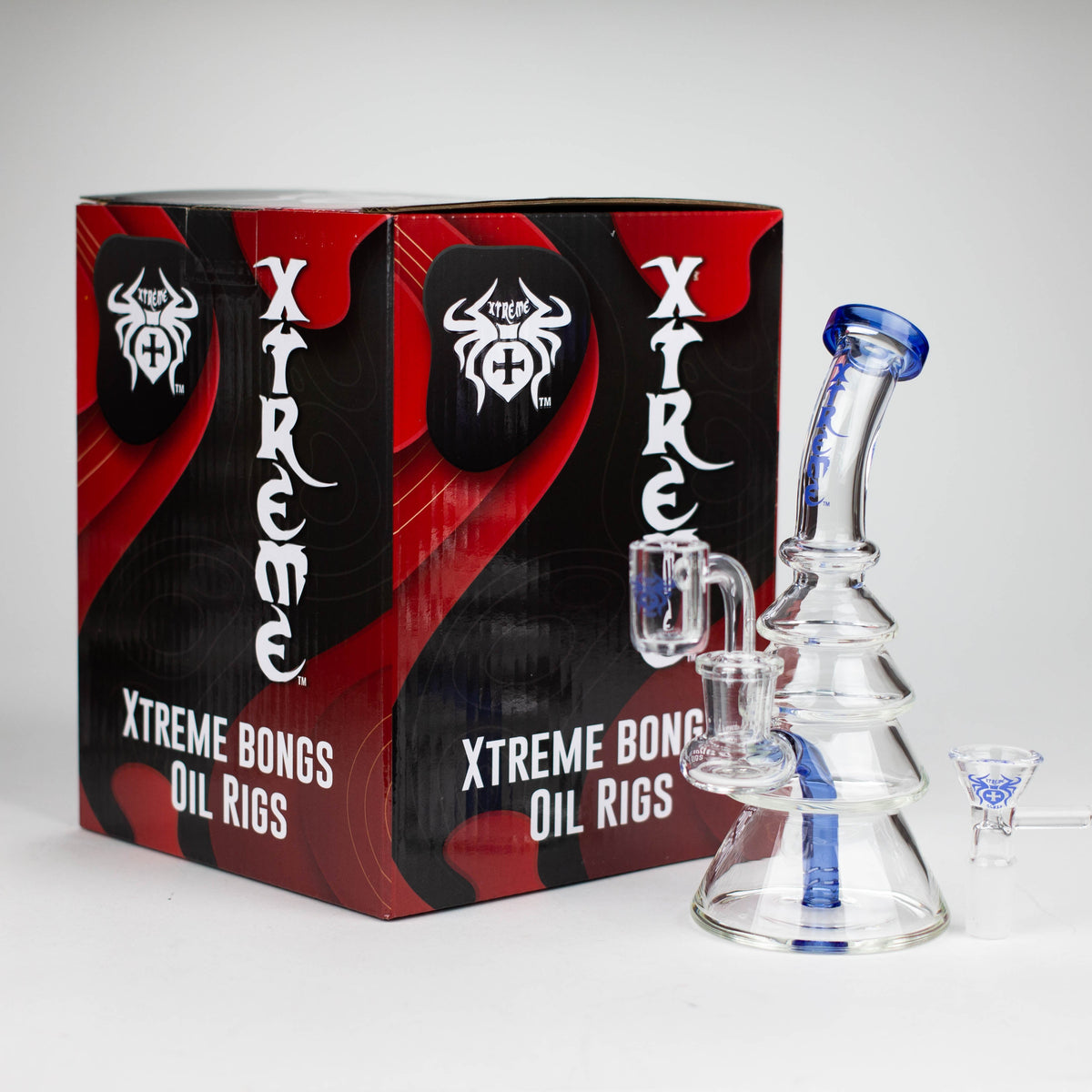 XTREME Gift Box with the 7-Inch Christmas Tree Dab Rig Hybrid