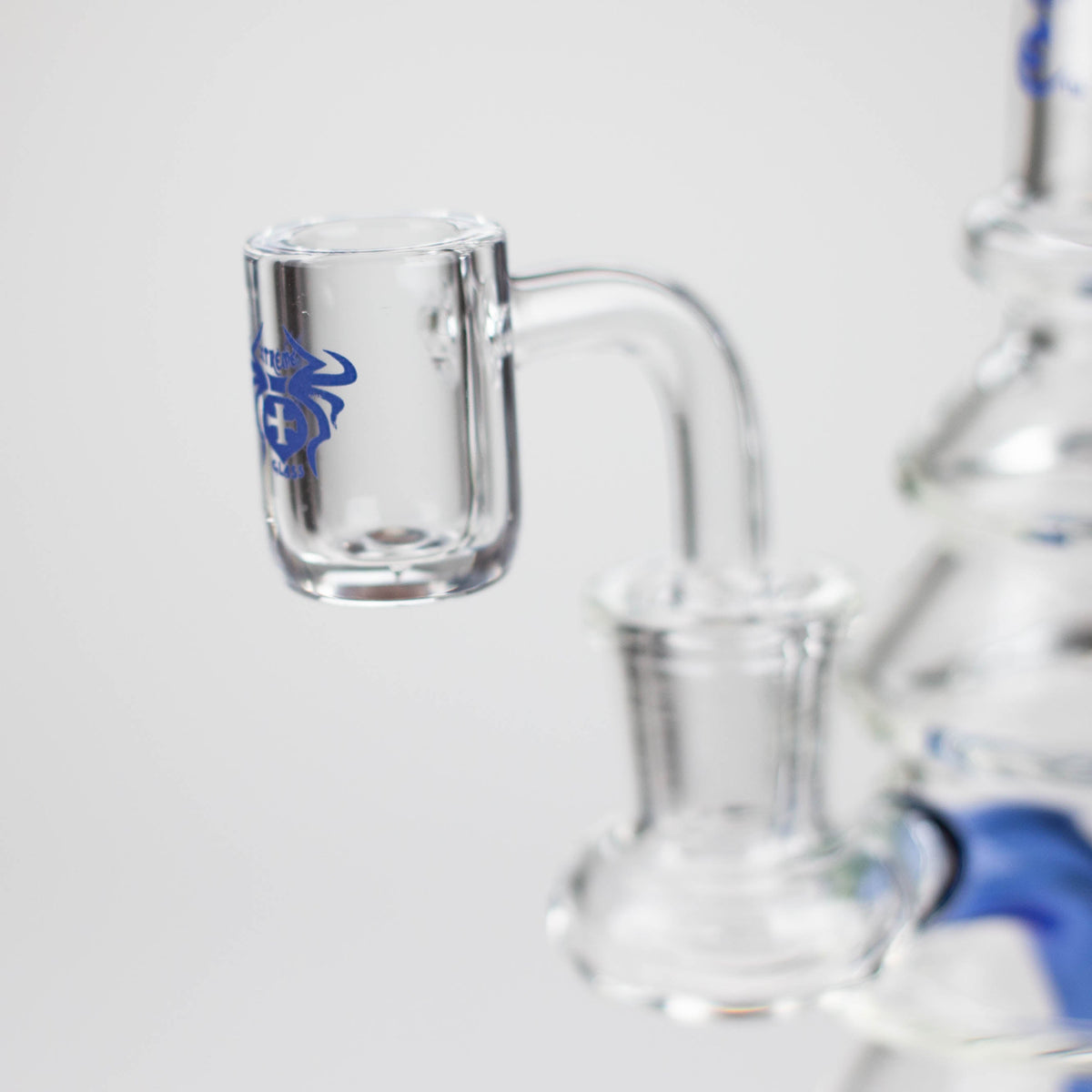 Quartz Banger for the 7-Inch Christmas Tree Dab Rig Hybrid by XTREME Glass