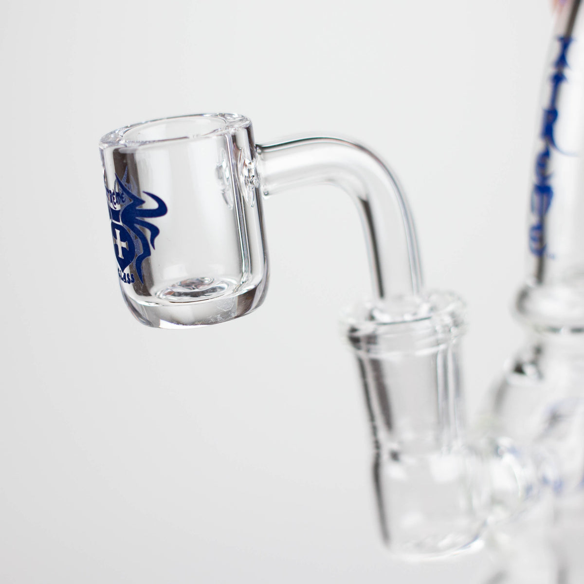 Quartz Banger for the 5 Inch Dab Rig With Showerhead Diffuser from XTREME Glass