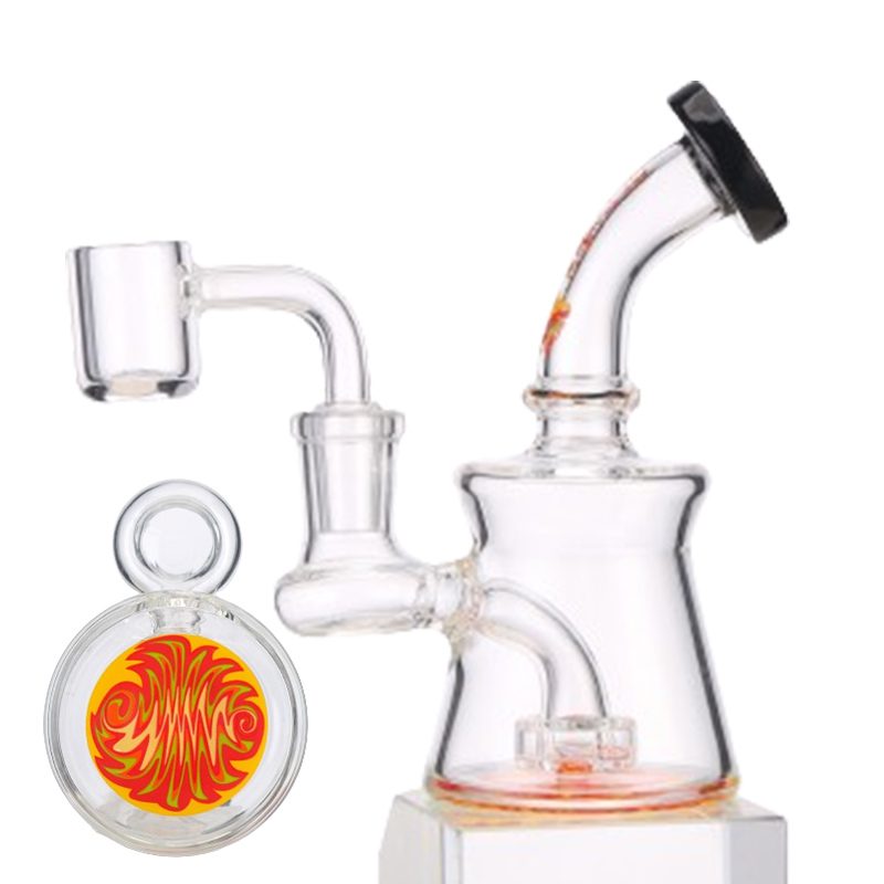 XTREME 10 Inch Shatter Rig with Diffuser and Carb Cap