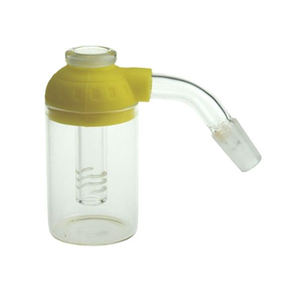 Yellow Ash Catcher with Silicone Cap