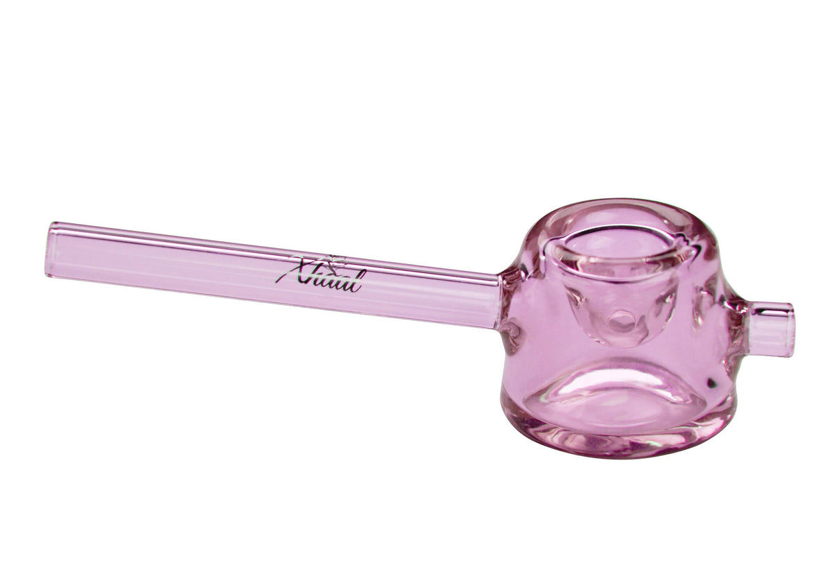 Pink Glass Cannabis Pipe