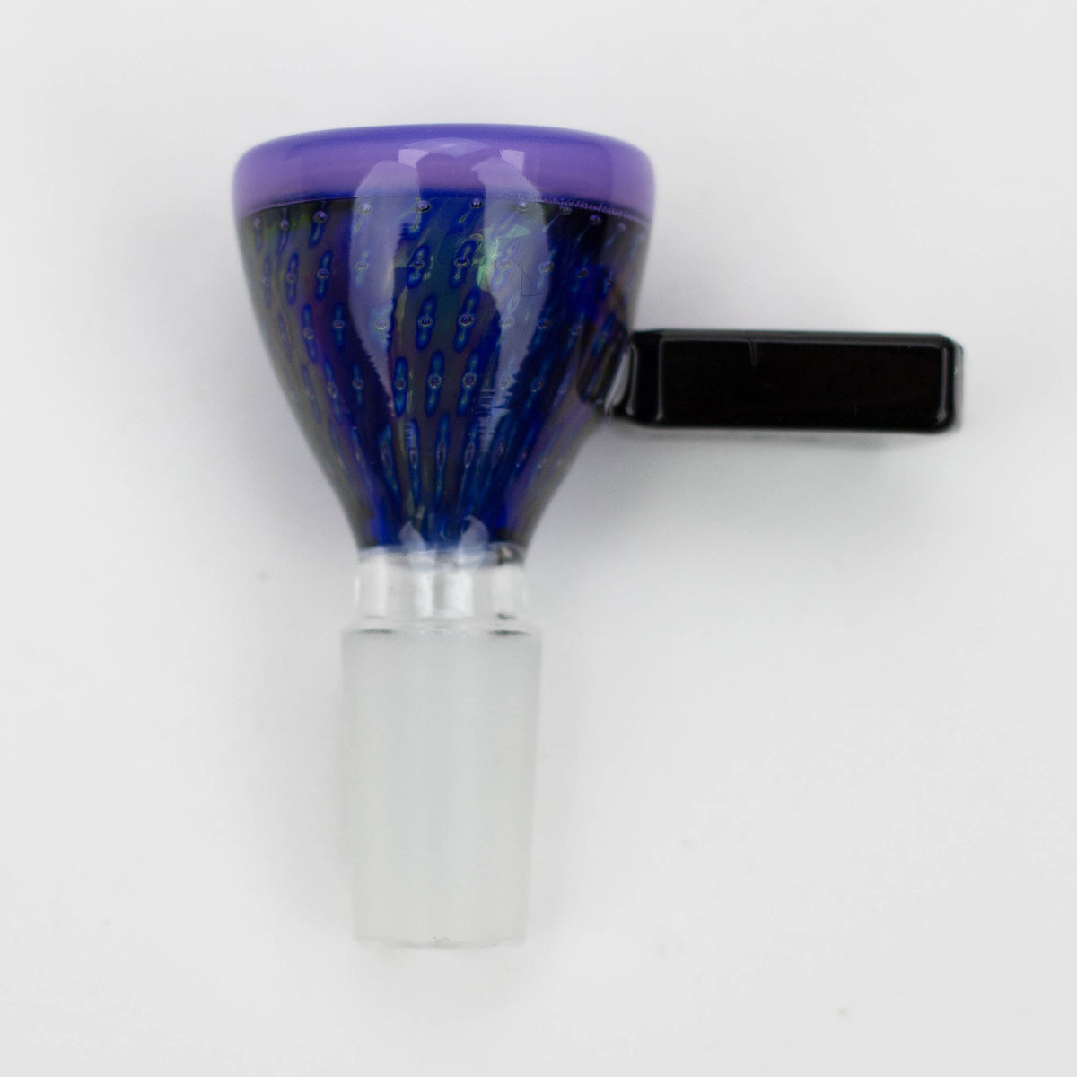 Preemo - Double Wall Fumed Bowl Piece In Purple