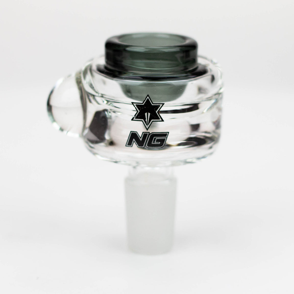 NG - High-End Thick Black Bowl Piece for Bongs