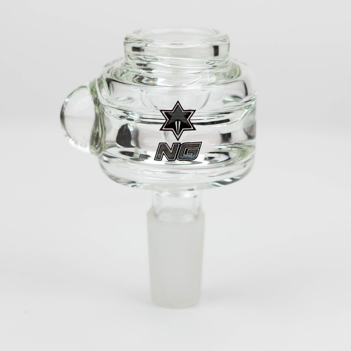 NG - High-End Thick Clear Glass Bowl Piece for Bongs