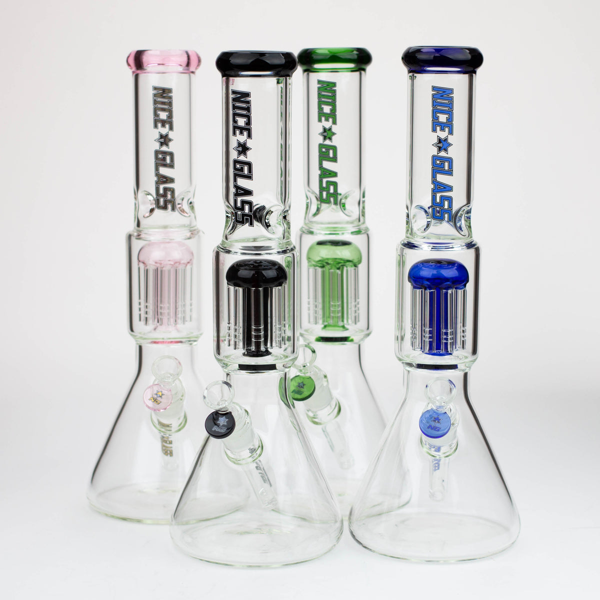 NG-16" 8-Arm Tree Perc Beaker Bong