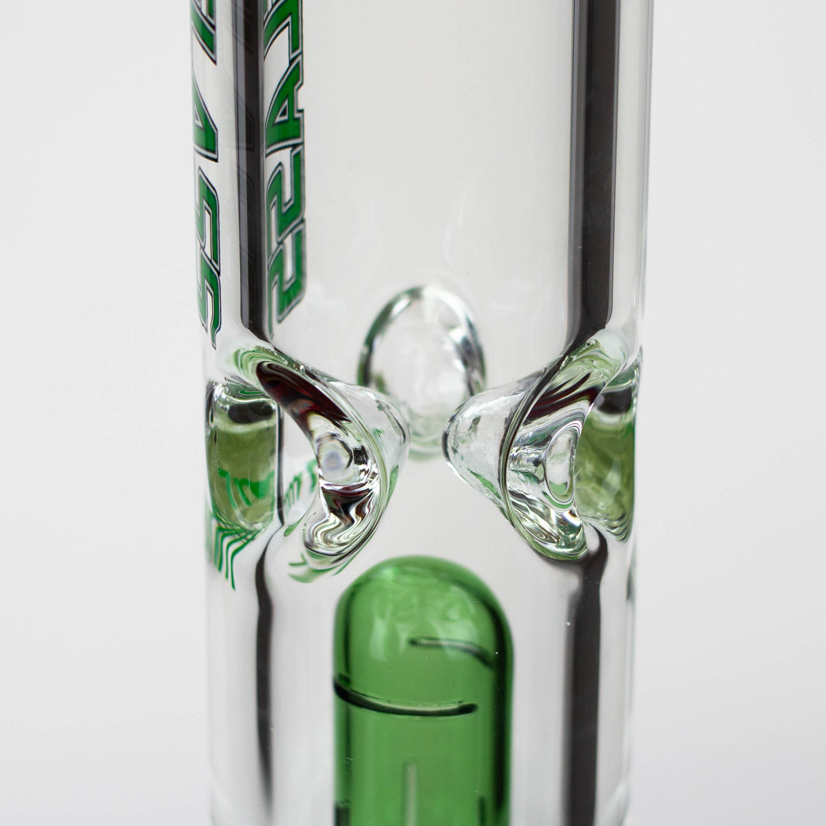 NG Glass Perc Bong Close Up Shot