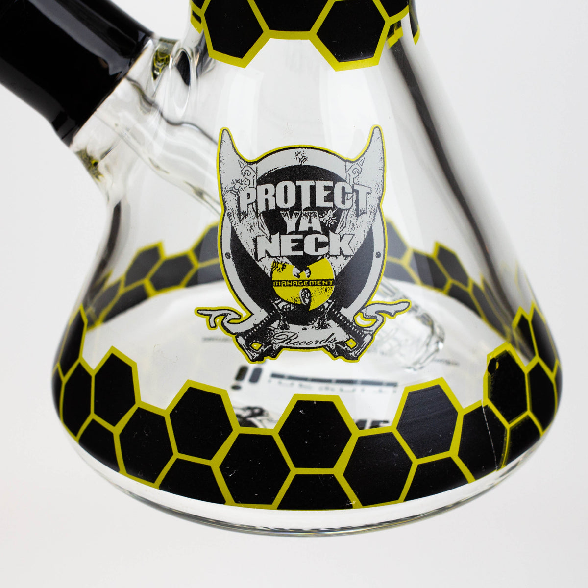 Protect Ya Neck-15.5" 8-Tree Arm Perc Glass Bong Logo On Base