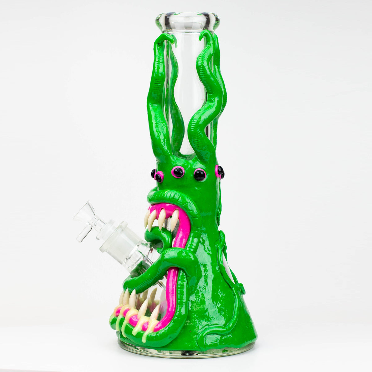 Planet Zork 12.5" Side View 3D Monster Bong 