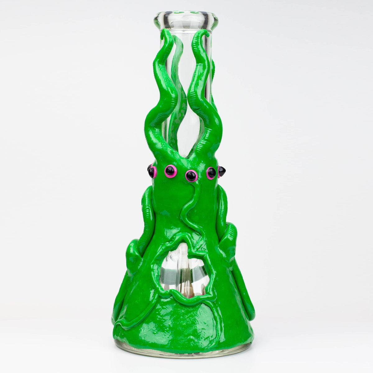 Planet Zork 12.5" 3D Monster Bong Back View 