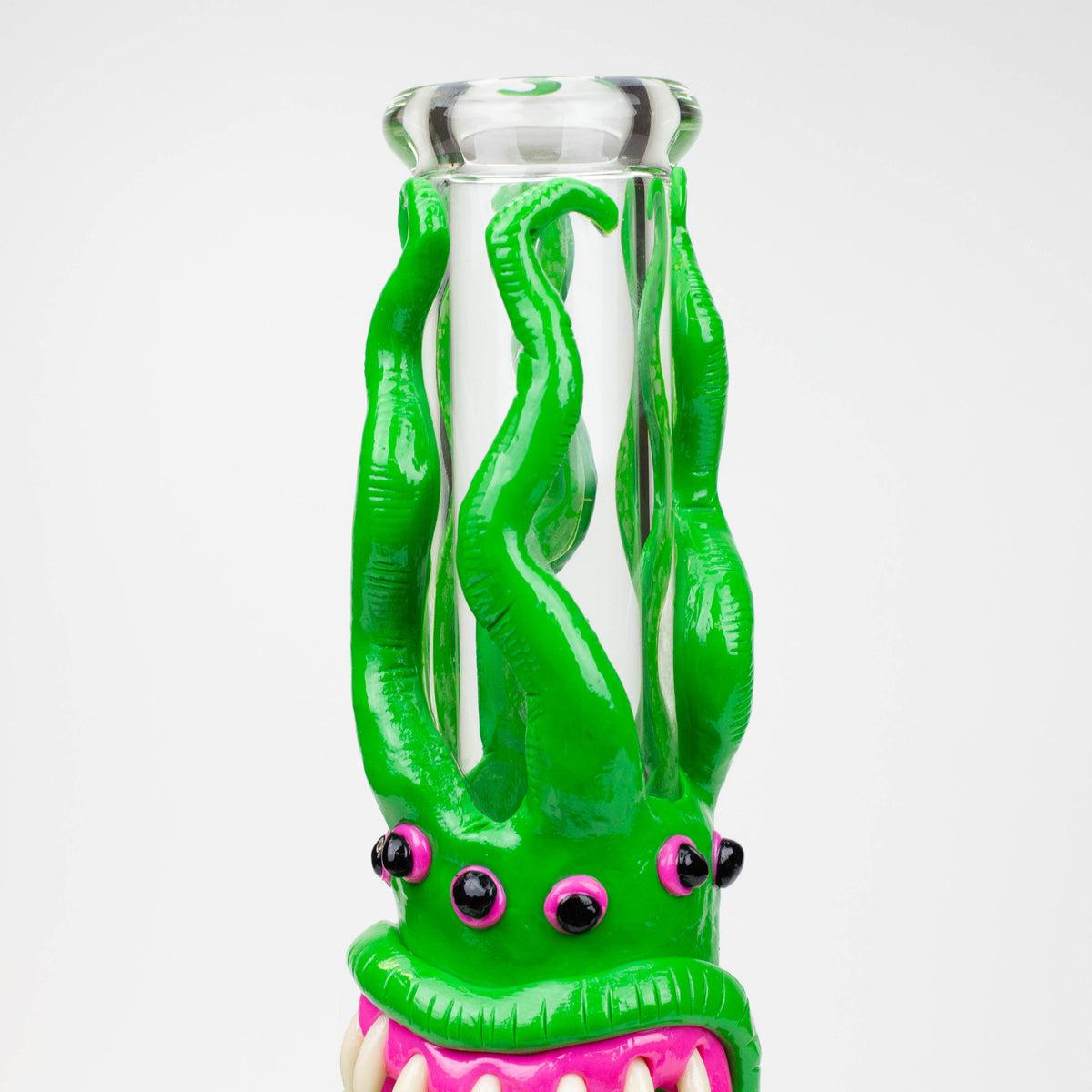 Planet Zork 12.5" 3D Monster Bong Neck View