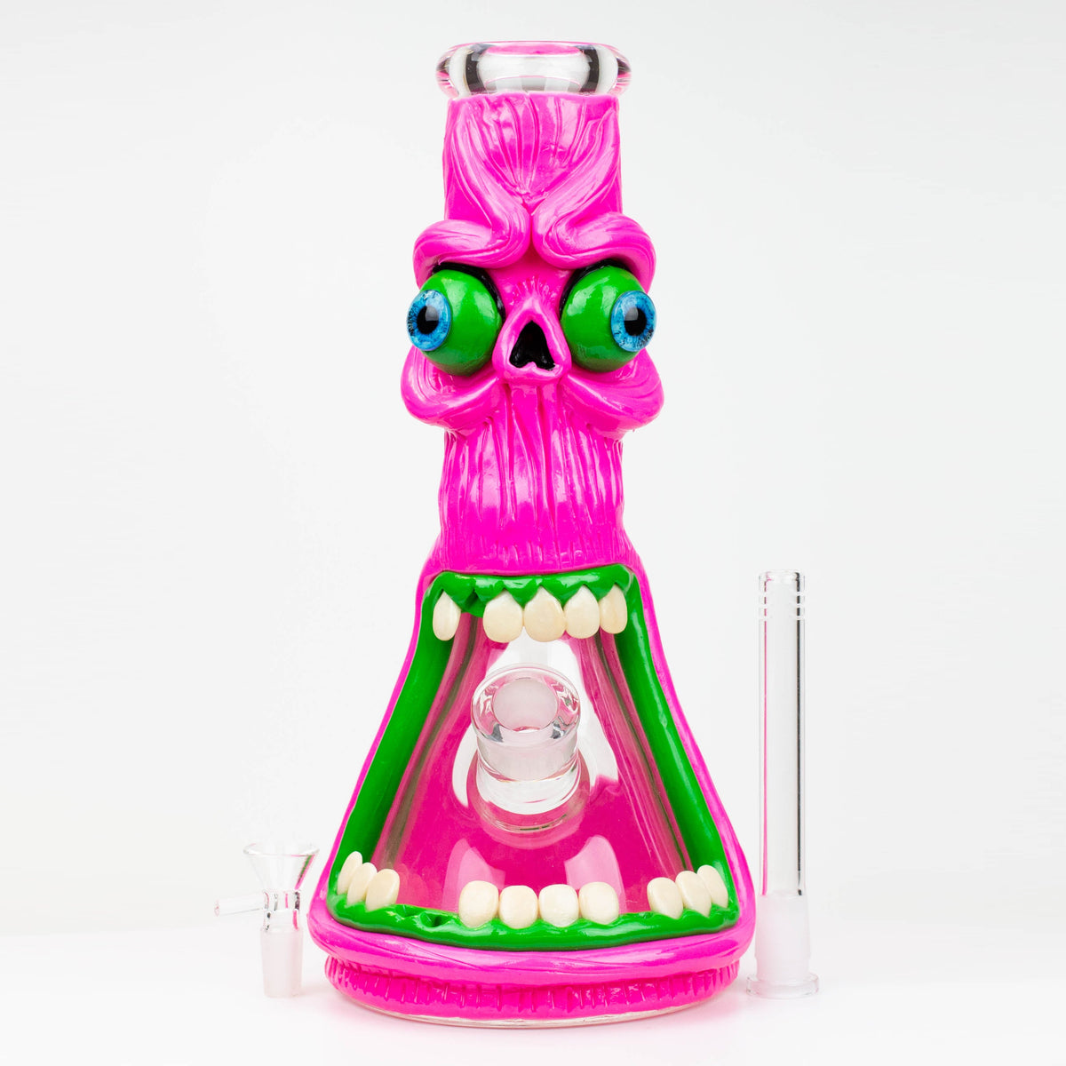 12.5"  Scary Monster Bong With Teeth - Canada