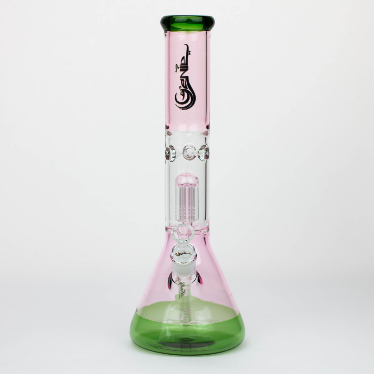 Genie Pink Glass Tree Perc Bong Canada