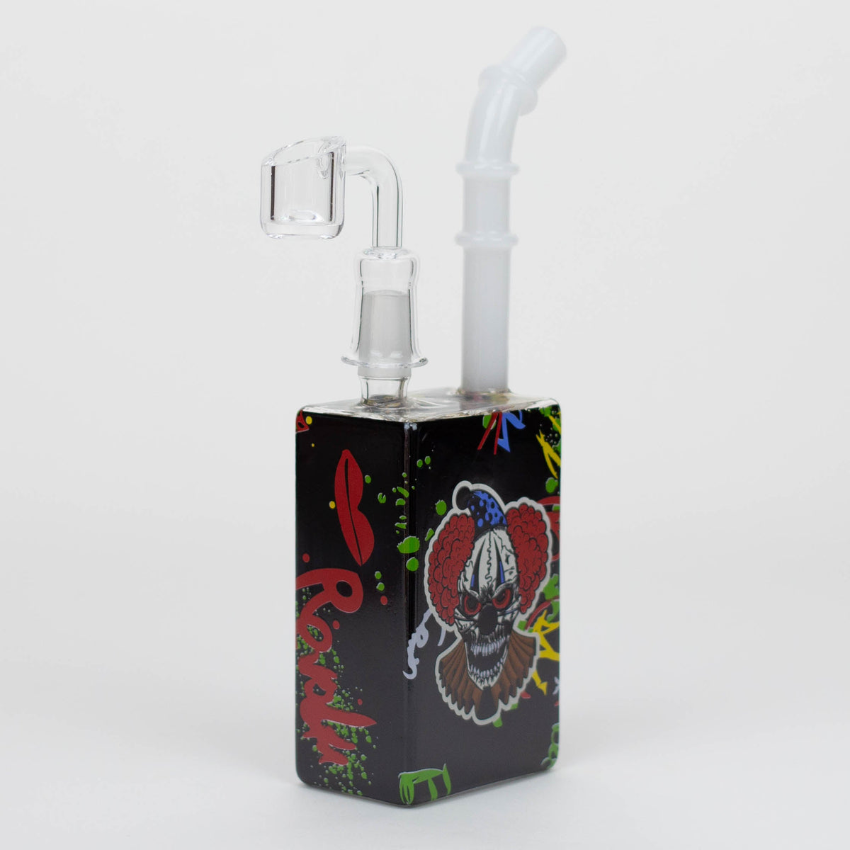 7.5" Glow in the dark Juicy box Rigs SP2074 - Clown_5